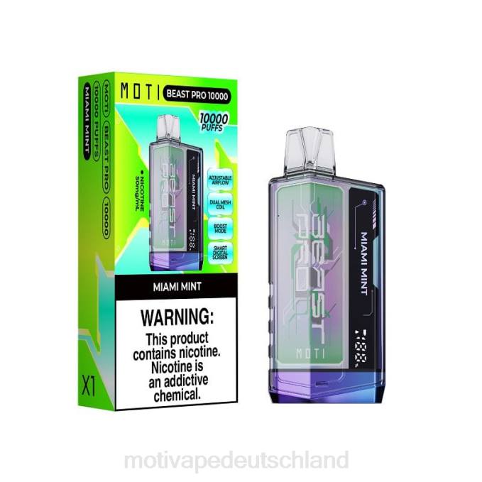6L2V38 MOTI Beast Pro Einweg-Vaporizer (5 %, 10.000 Züge) blauer Sturm | MOTI vape review