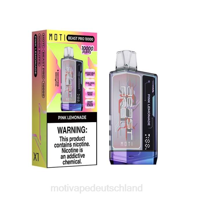 6L2V38 MOTI Beast Pro Einweg-Vaporizer (5 %, 10.000 Züge) blauer Sturm | MOTI vape review