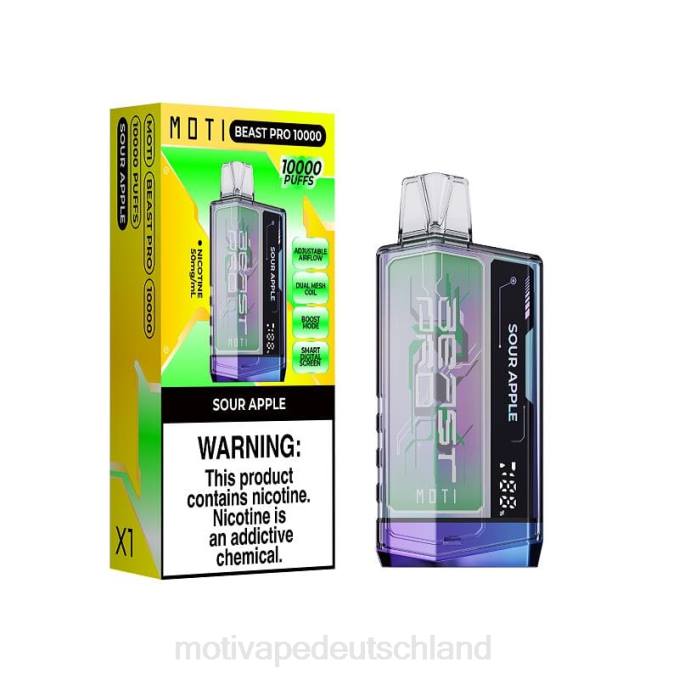 6L2V38 MOTI Beast Pro Einweg-Vaporizer (5 %, 10.000 Züge) blauer Sturm | MOTI vape review