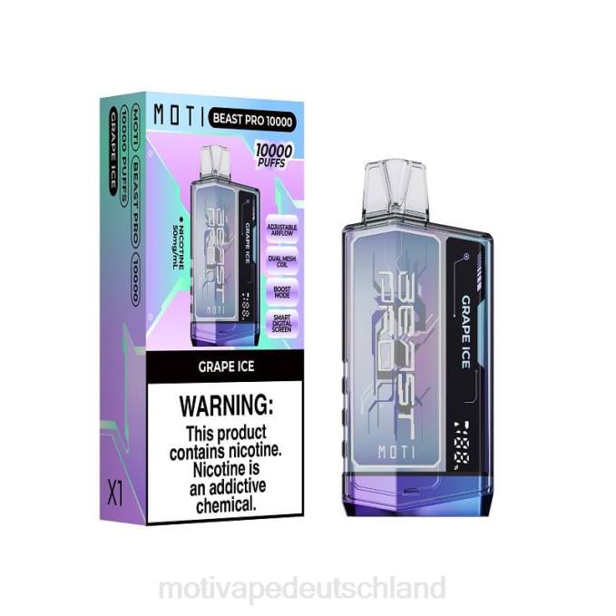 6L2V38 MOTI Beast Pro Einweg-Vaporizer (5 %, 10.000 Züge) blauer Sturm | MOTI vape review