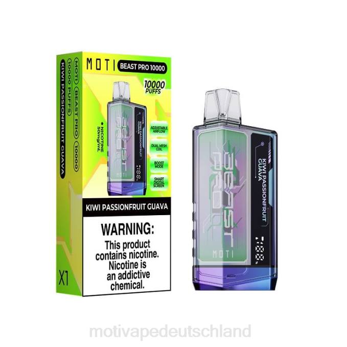 6L2V38 MOTI Beast Pro Einweg-Vaporizer (5 %, 10.000 Züge) blauer Sturm | MOTI vape review