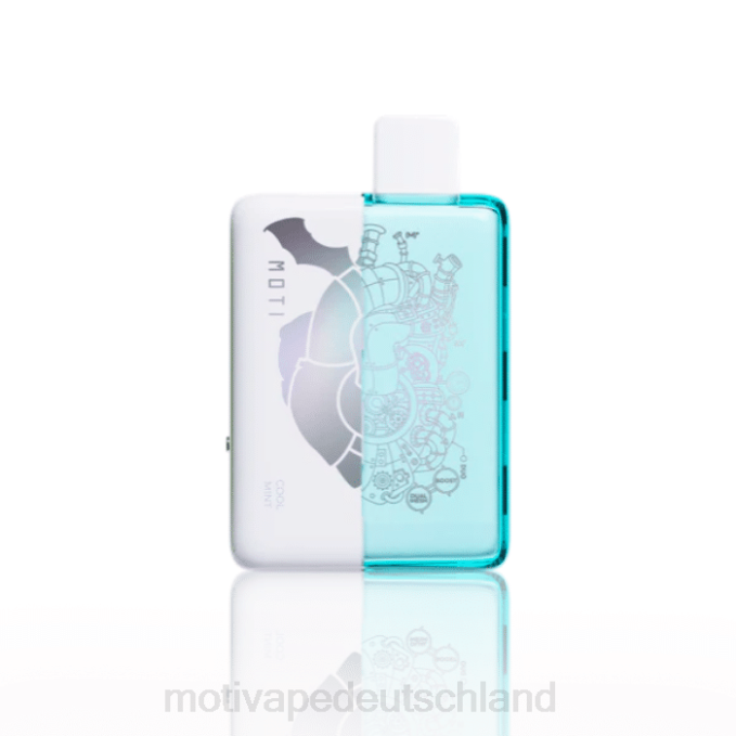 6L2V63 MOTI Duo 9000 Einweg-Vapes (5 %, 9000 Züge) frische Minze | MOTI Deutschland