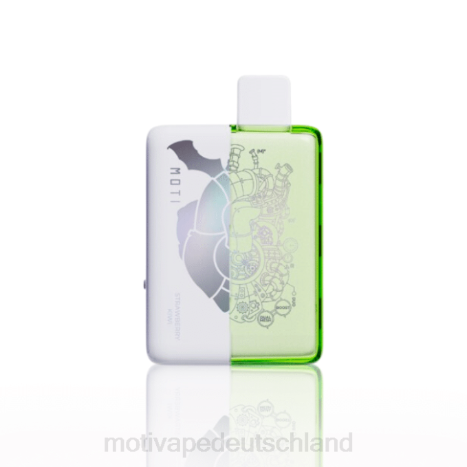 6L2V66 MOTI Duo 9000 Einweg-Vapes (5 %, 9000 Züge) Erdbeer-Kiwi | MOTI vape pop Deutschland