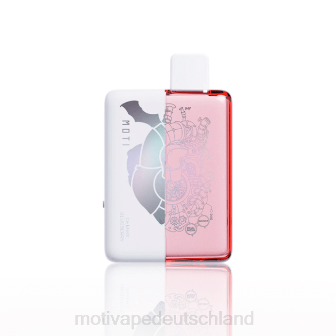 6L2V69 MOTI Duo 9000 Einweg-Vapes (5 %, 9000 Züge) Kirschblaubeere | MOTI vape refill