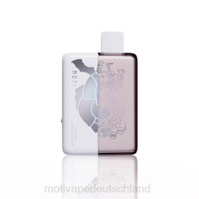 6L2V72 MOTI Duo 9000 Einweg-Vapes (5 %, 9000 Züge) tropische Regenbogenexplosion | MOTI vape Berlin
