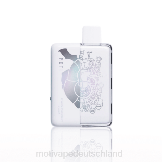 6L2V73 MOTI Duo 9000 Einweg-Vapes (5 %, 9000 Züge) Kiwi, Passionsfrucht, Guave | MOTI Deutschland
