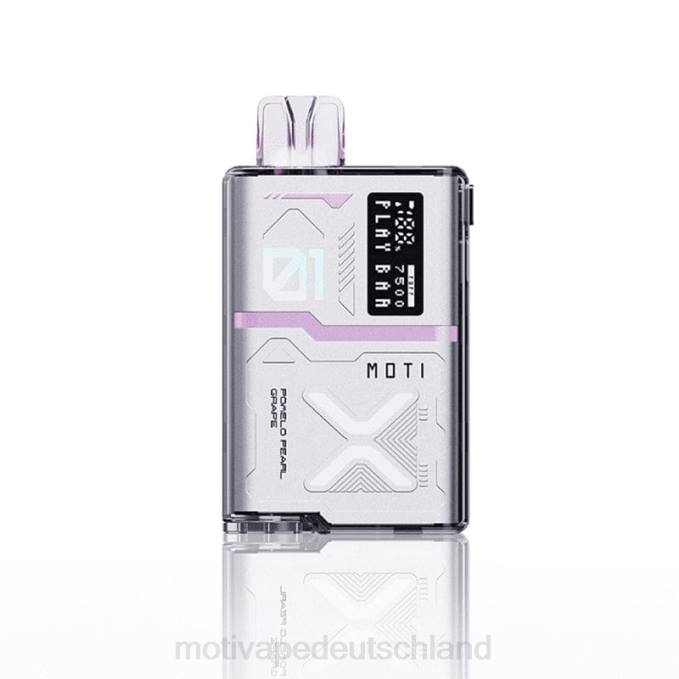 6L2V56 MOTI Play Bar 7500 Einweg-Vaporizer (5 %, 7500 Züge) saurer Apfel-Pfirsich | MOTI vape pop Deutschland