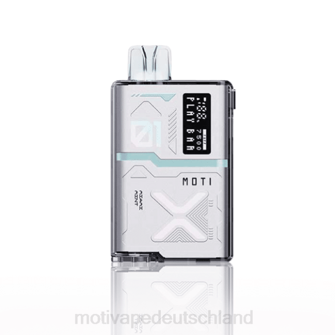 6L2V59 MOTI Play Bar 7500 Einweg-Vaporizer (5 %, 7500 Züge) Miami-Minze | MOTI vape refill