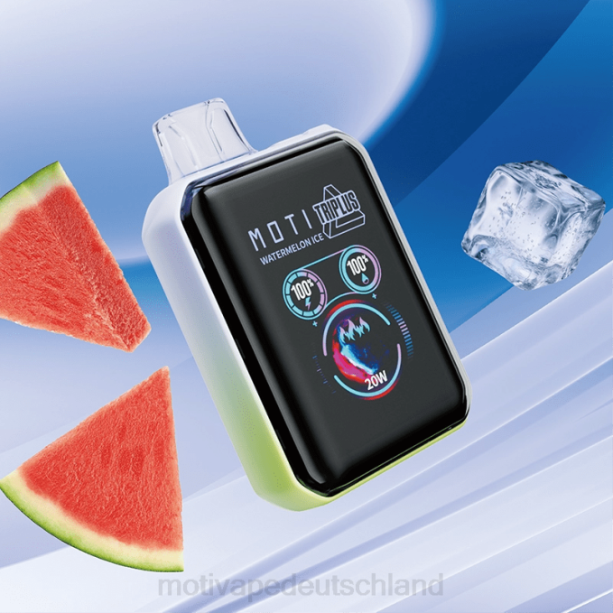 6L2V10 MOTI Triplus 20.000 Einweg-Vaporizer (5 %, 20.000 Züge) Wassermeloneneis | MOTI kaufen Deutschland