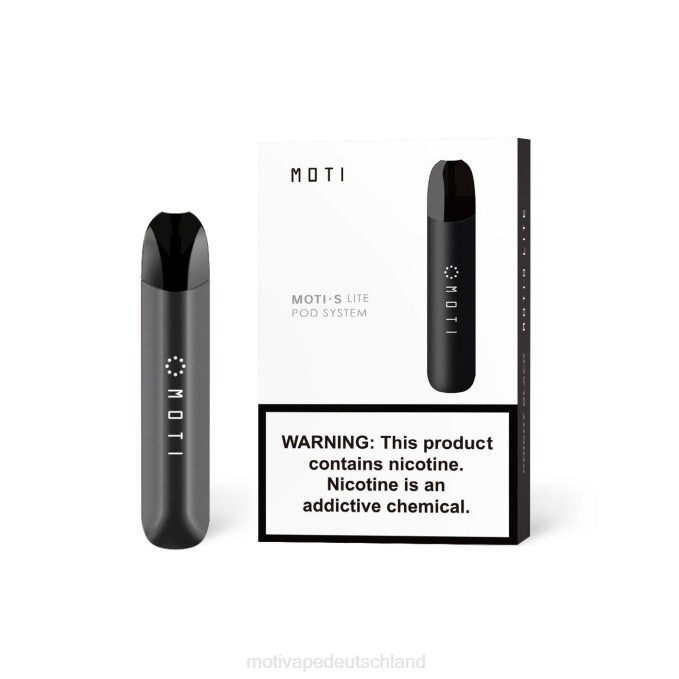 6L2V111 MOTI S Lite Premium-Gerät Ritter schwarz | MOTI vape Deutschland
