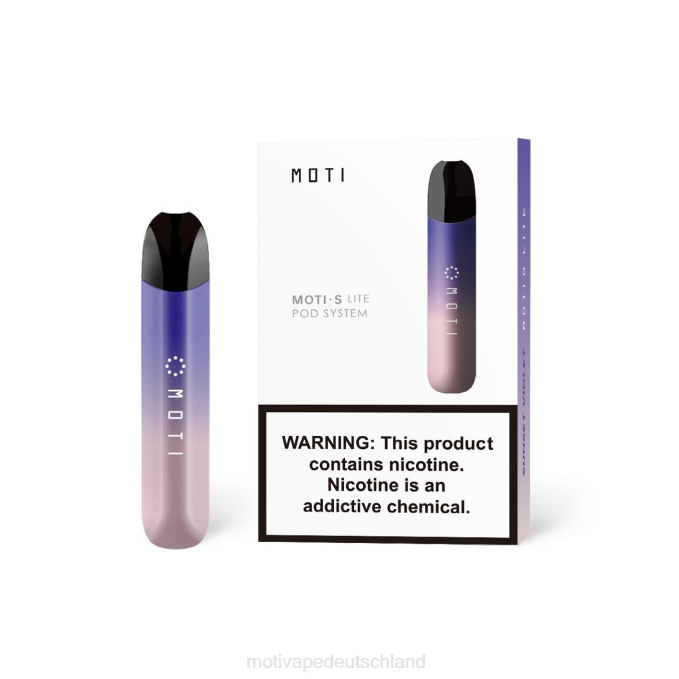 6L2V112 MOTI S Lite Premium-Gerät Sonnenuntergang violett | MOTI vape Berlin