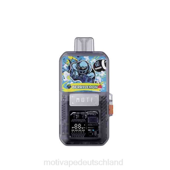 6L2V79 MOTI Go Pro Einweg-Pod+Gerät Beere Zitrone | MOTI vape refill