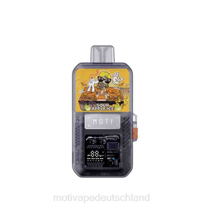 6L2V79 MOTI Go Pro Einweg-Pod+Gerät Beere Zitrone | MOTI vape refill