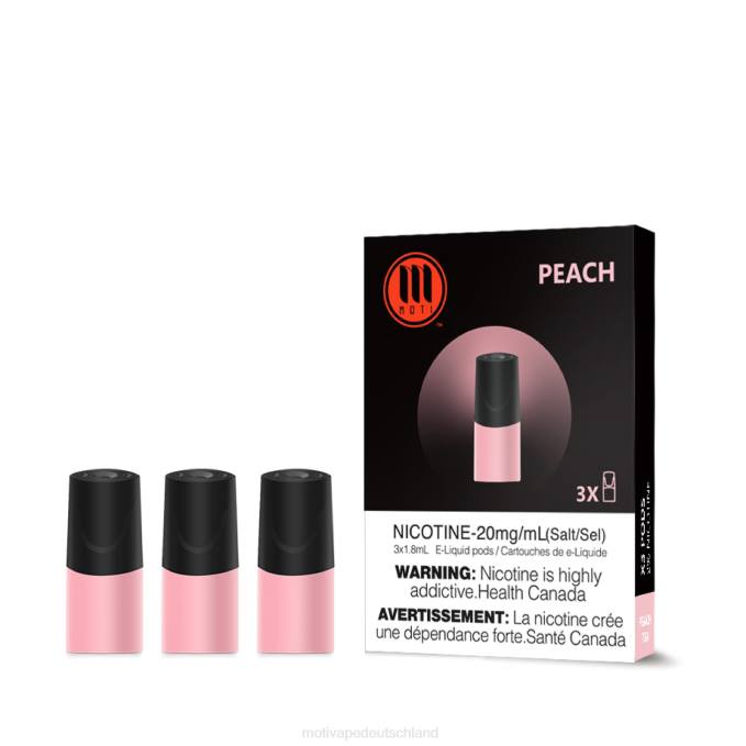 6L2V102 MOTI klassische Schoten Pfirsich | MOTI vape Berlin