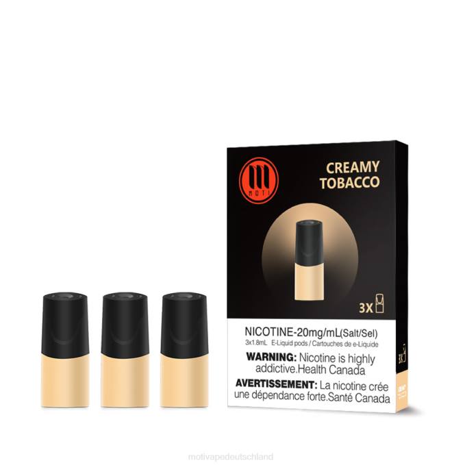6L2V106 MOTI klassische Schoten cremiger Tabak | MOTI vape pop Deutschland