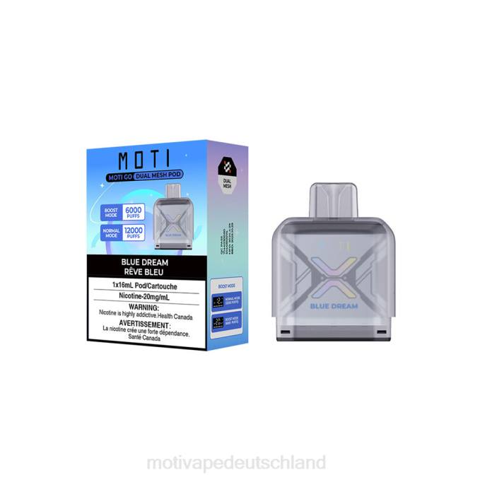 6L2V87 MOTI Go Pro Einwegkapsel rosa Zitrone | MOTI vape disposable Deutschland
