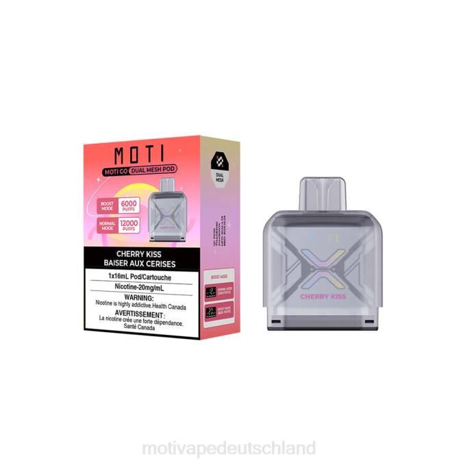 6L2V87 MOTI Go Pro Einwegkapsel rosa Zitrone | MOTI vape disposable Deutschland