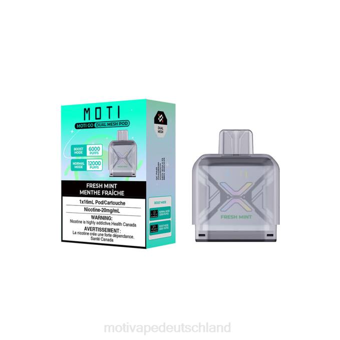 6L2V87 MOTI Go Pro Einwegkapsel rosa Zitrone | MOTI vape disposable Deutschland