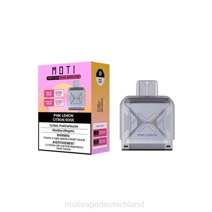 6L2V97 MOTI Go Pro Einwegkapsel schwarzes Perlmutt | MOTI vape disposable Deutschland